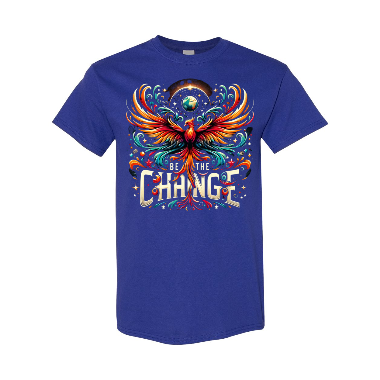 Be The Change Heavy Cotton T-Shirt