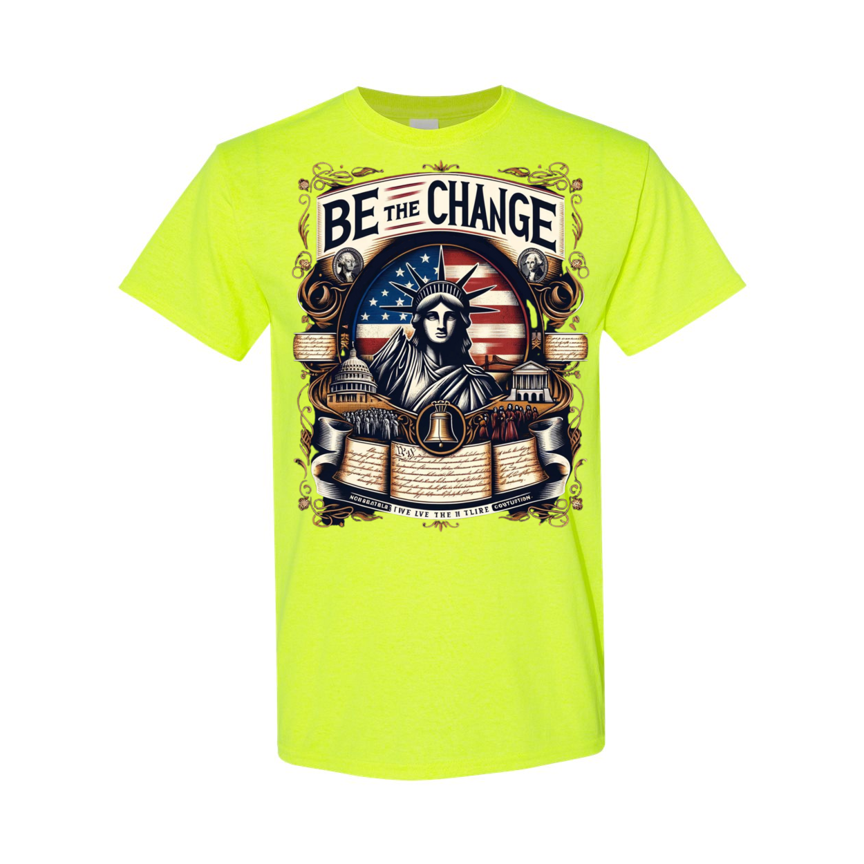 Be The Change Heavy Cotton T-Shirt