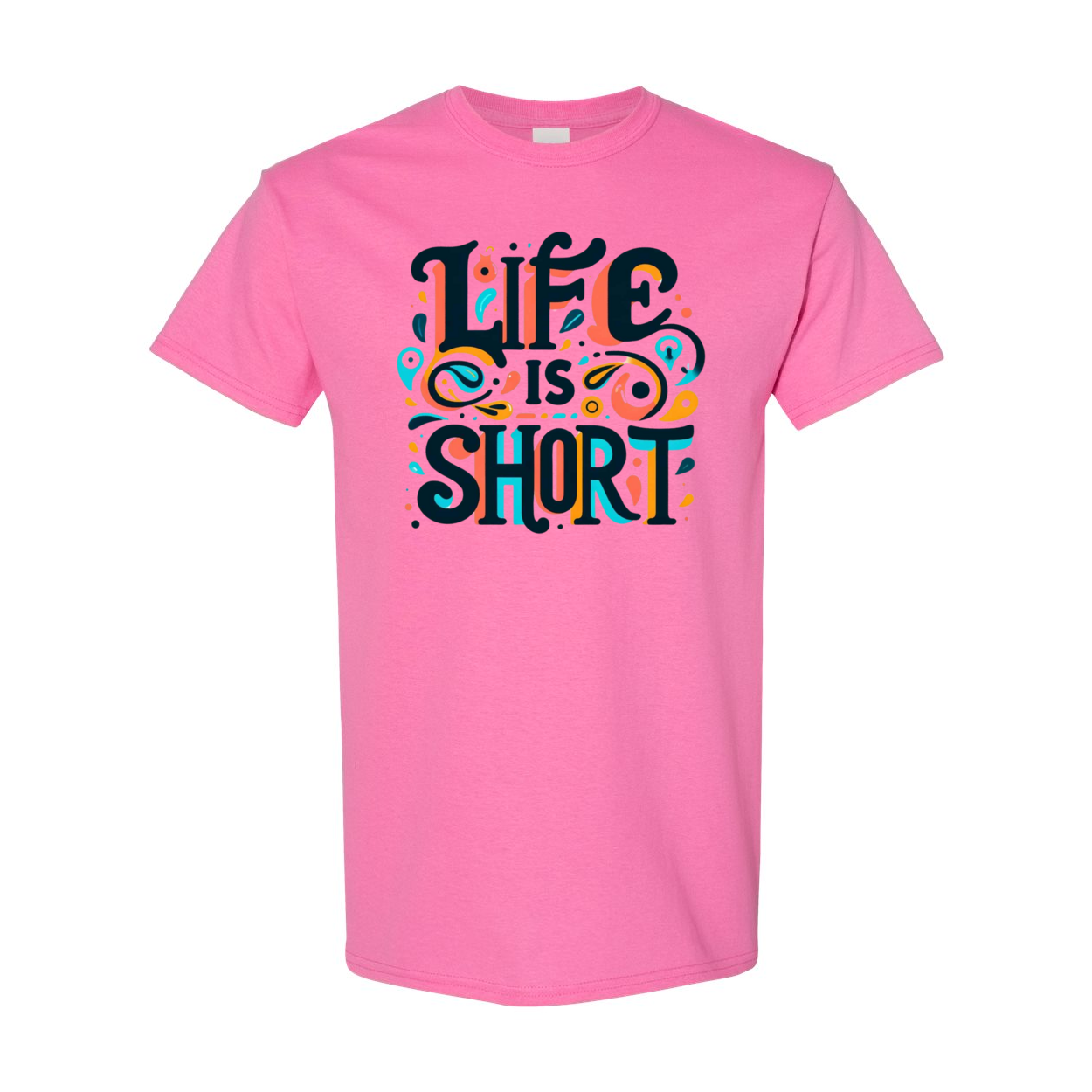 Life is Short Heavy Cotton T-Shirt