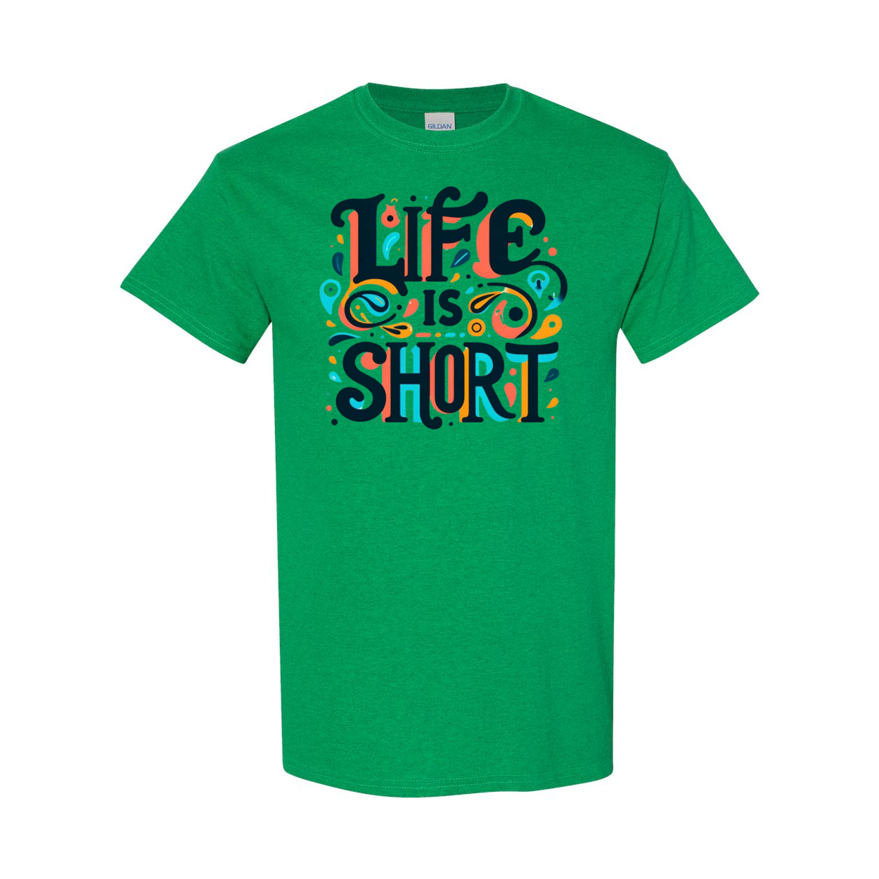 Life is Short Heavy Cotton T-Shirt