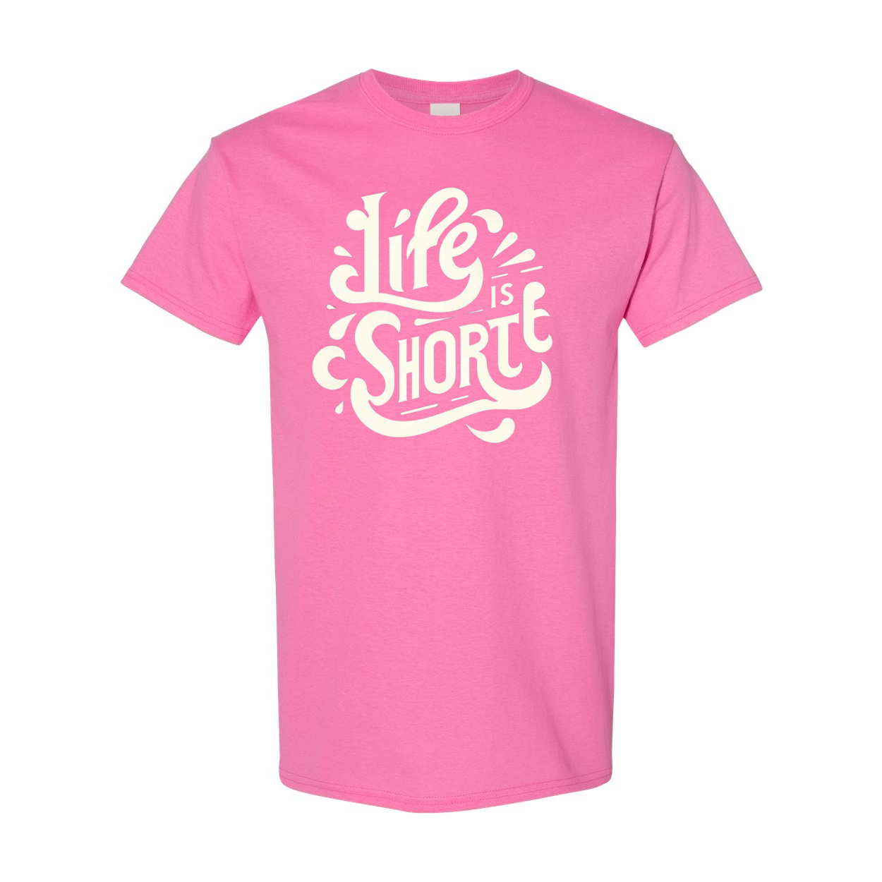 Life Is Short Heavy Cotton T-Shirt