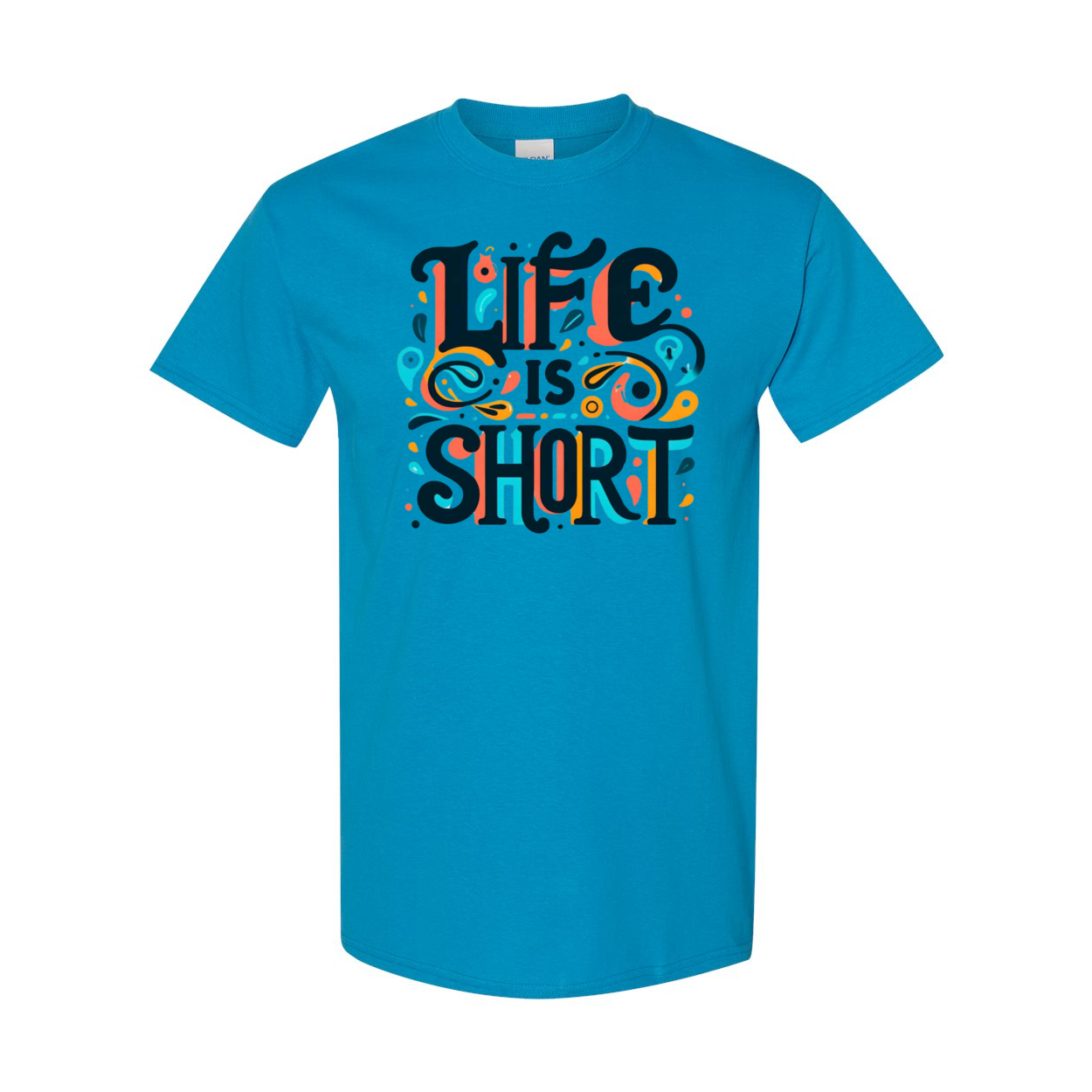 Life is Short Heavy Cotton T-Shirt