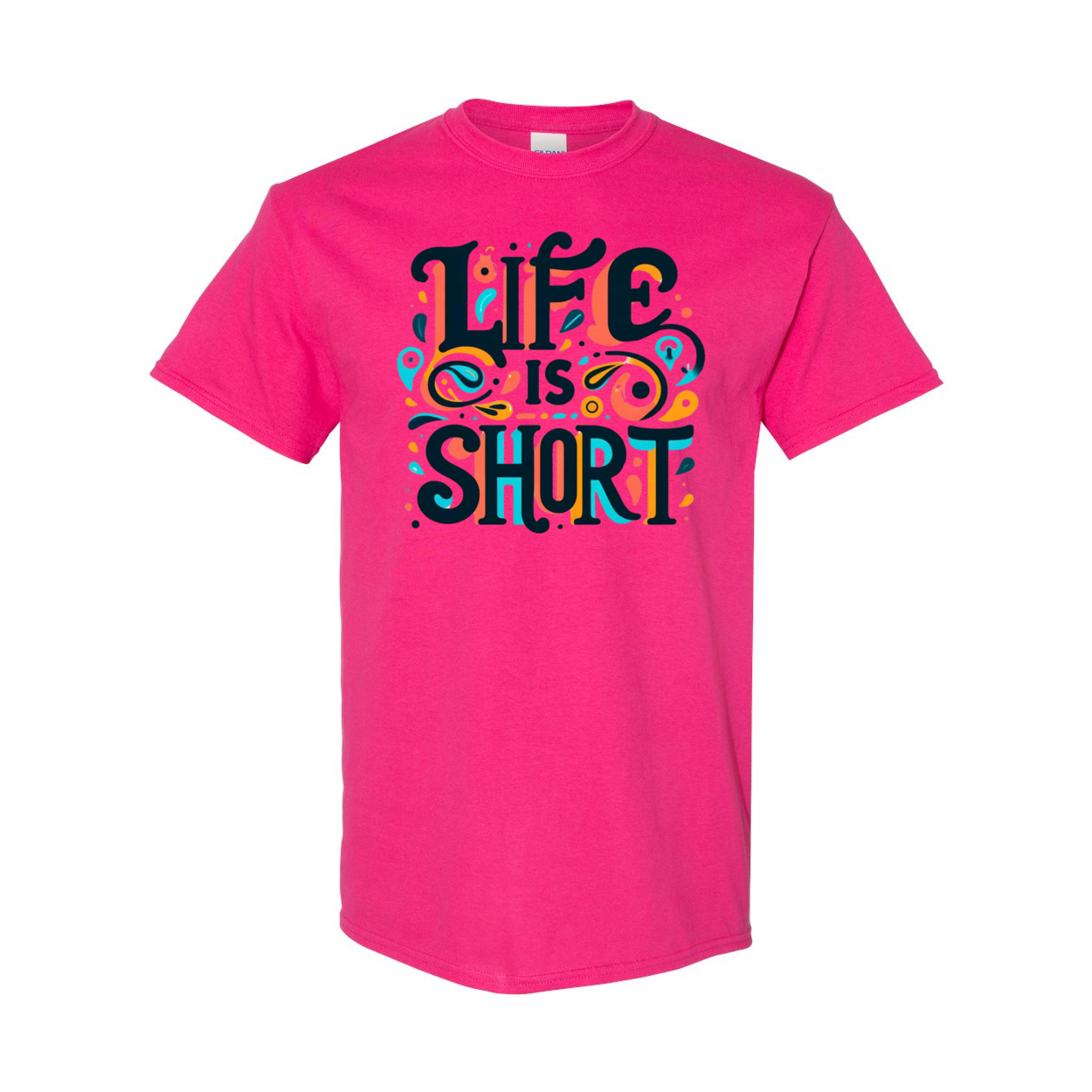 Life is Short Heavy Cotton T-Shirt