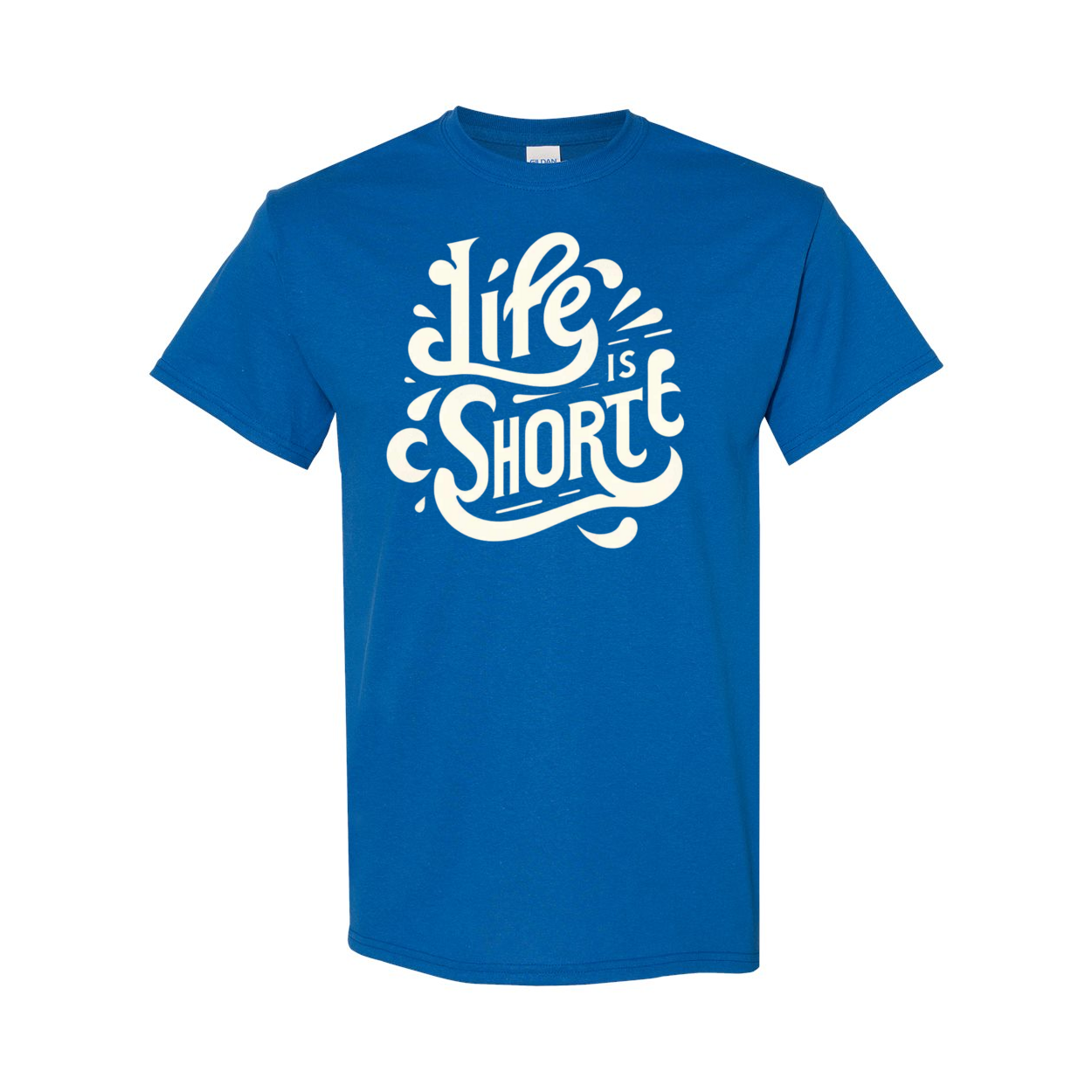 Life Is Short Heavy Cotton T-Shirt