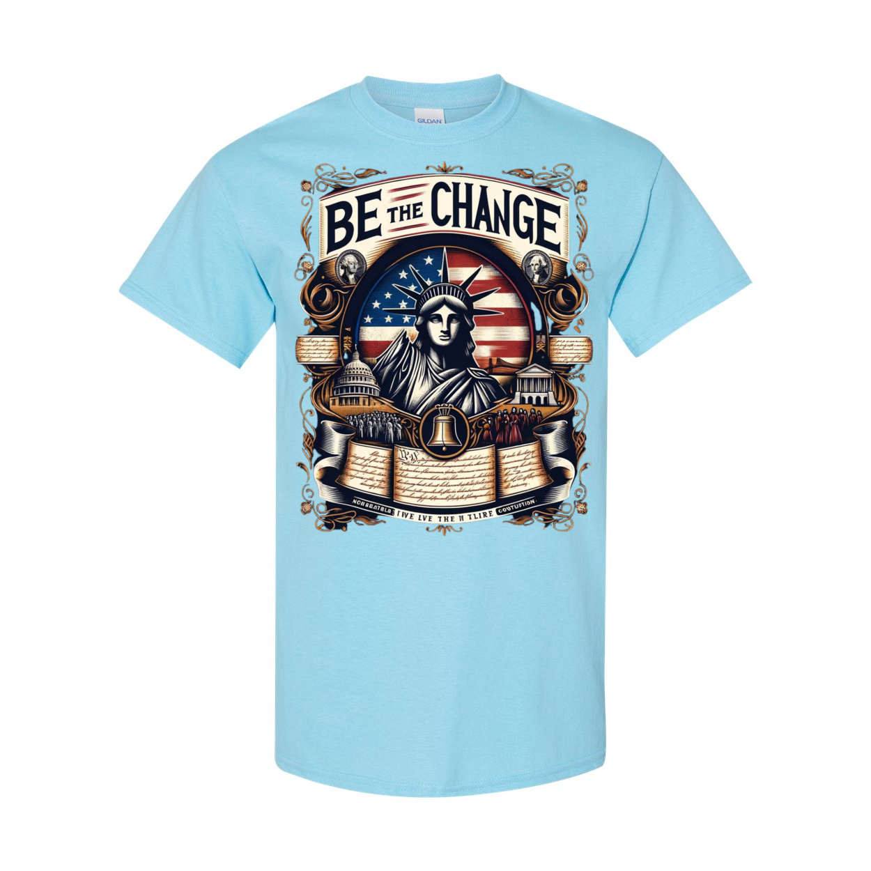 Be The Change Heavy Cotton T-Shirt