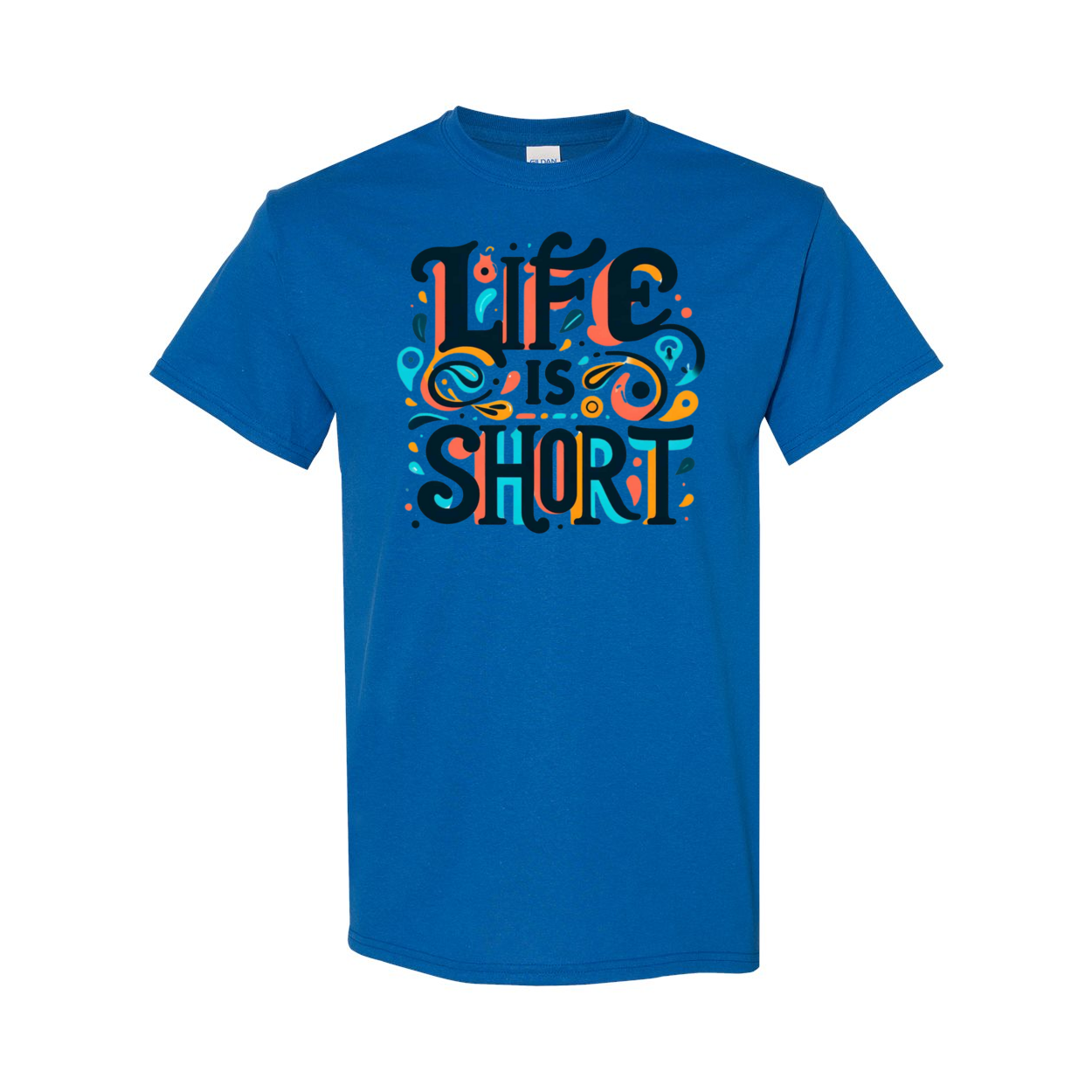 Life is Short Heavy Cotton T-Shirt