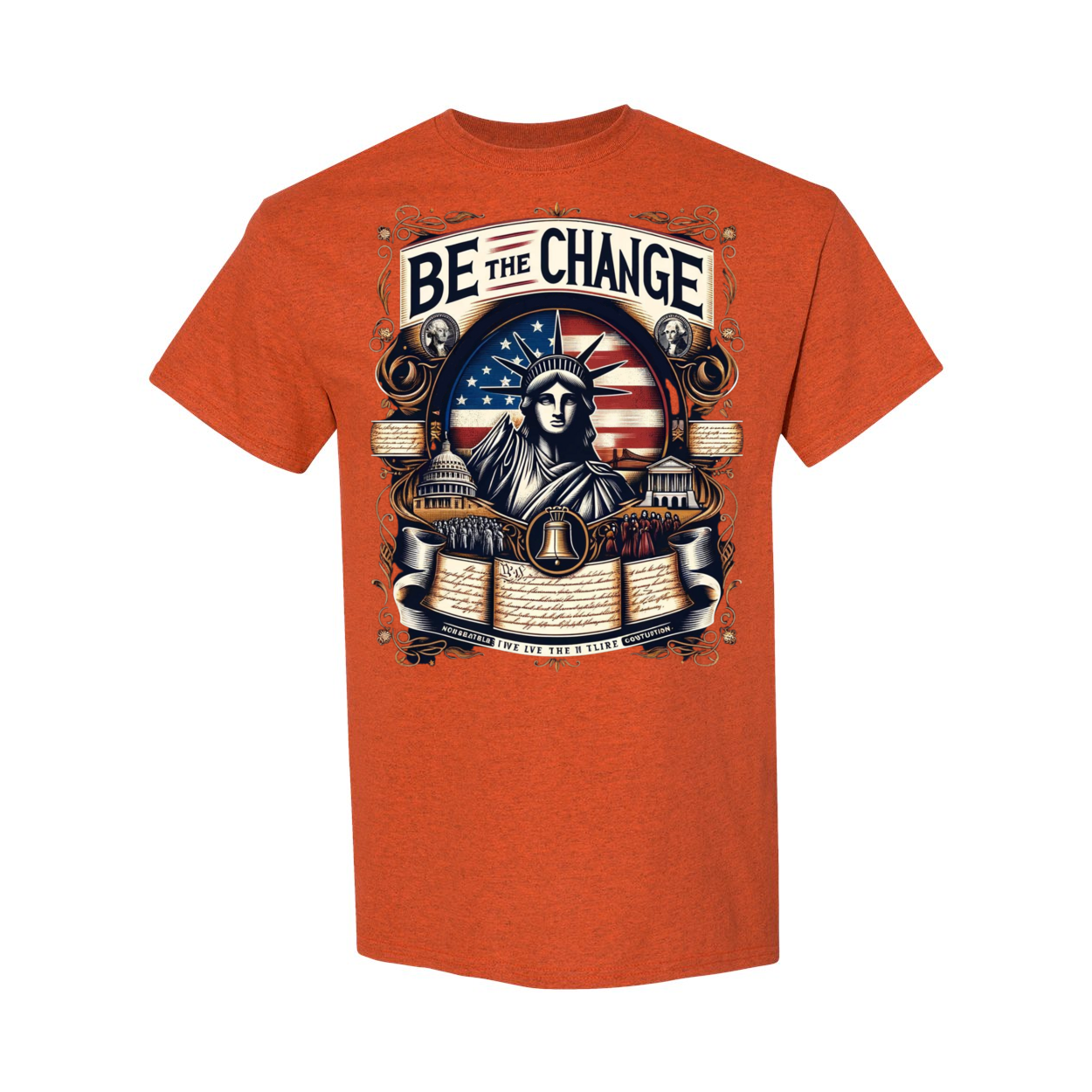 Be The Change Heavy Cotton T-Shirt