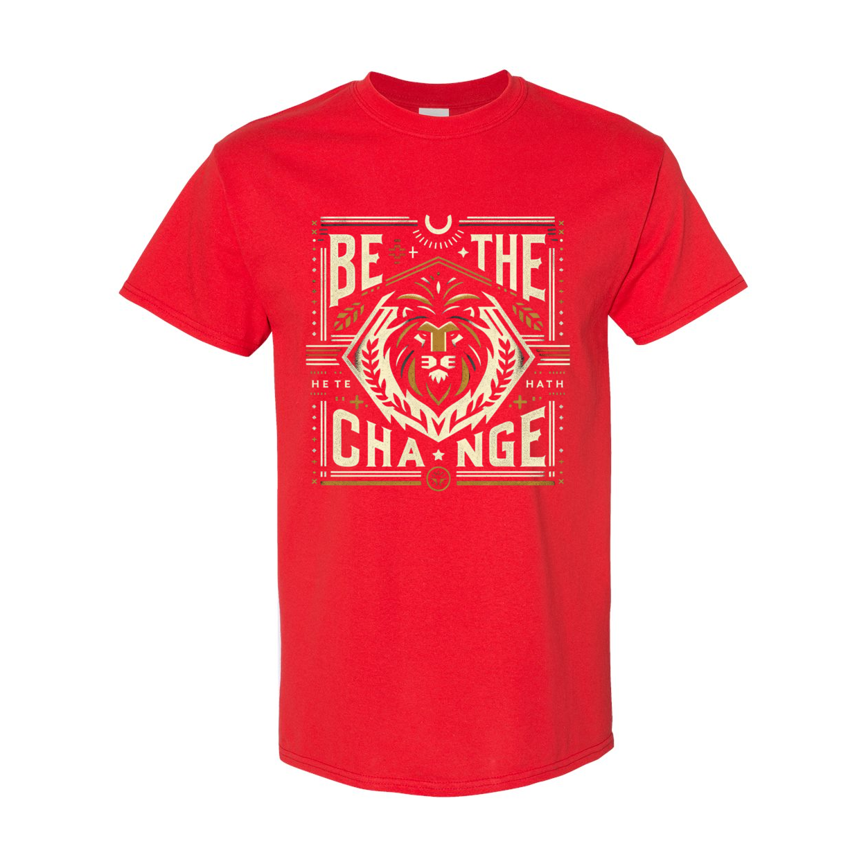 Be The Change Heavy Cotton T-Shirt