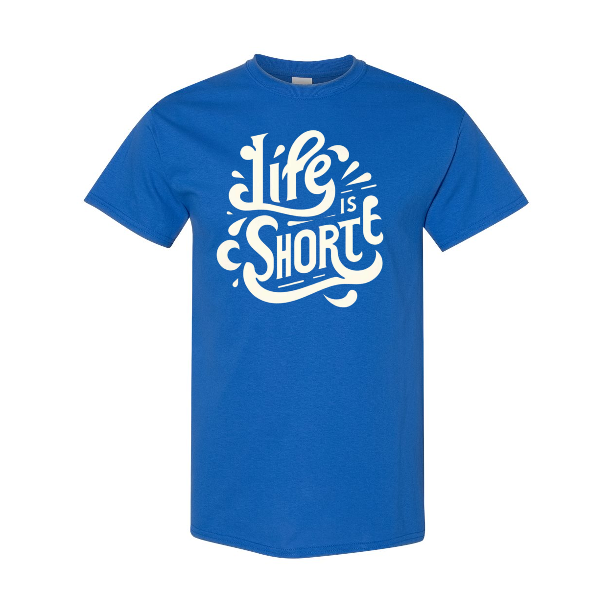 Life Is Short Heavy Cotton T-Shirt