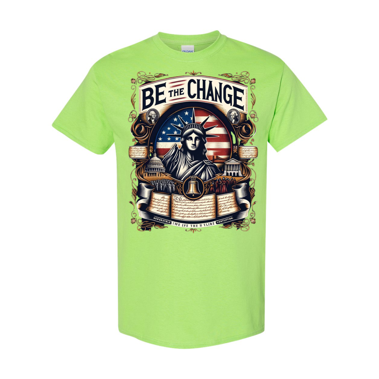 Be The Change Heavy Cotton T-Shirt