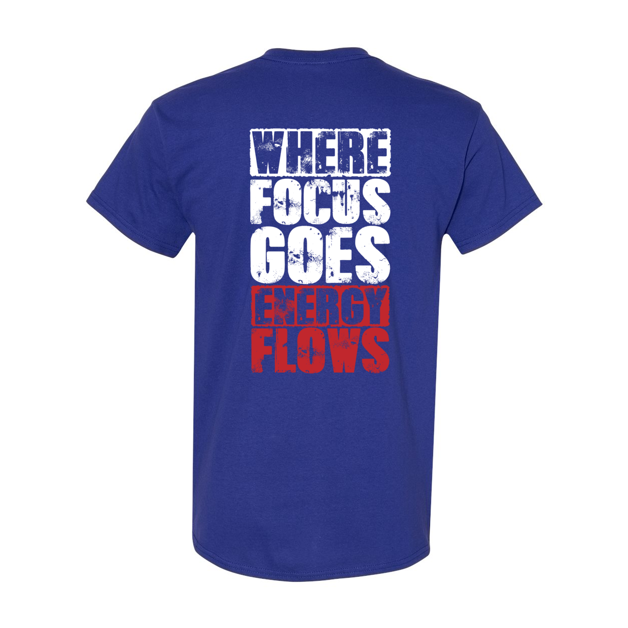 Where Focus Goes, Energy Heavy Cotton T-Shirt