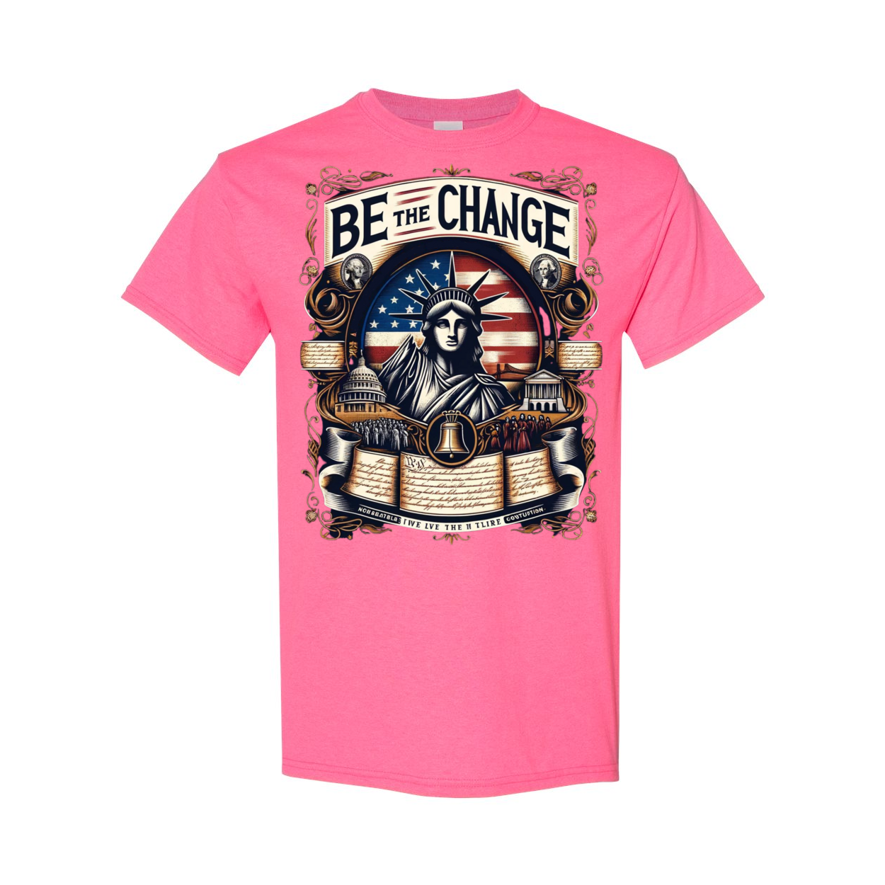 Be The Change Heavy Cotton T-Shirt