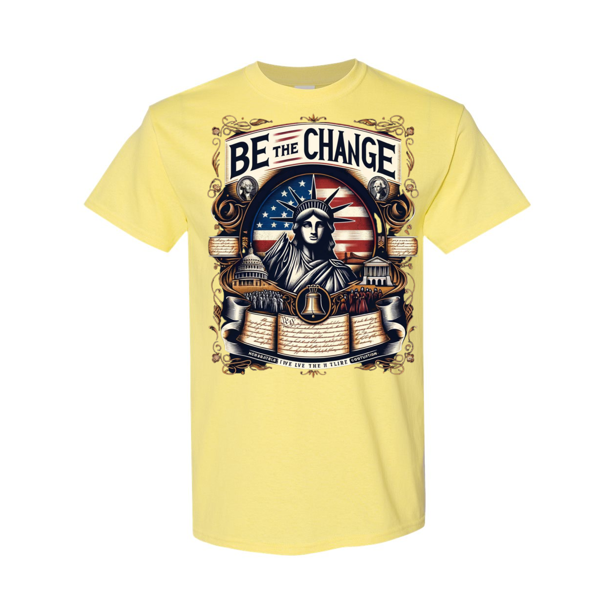 Be The Change Heavy Cotton T-Shirt