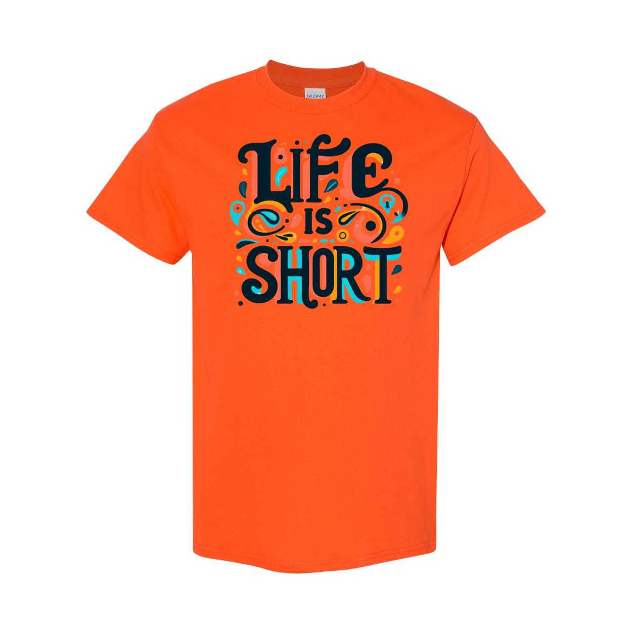 Life is Short Heavy Cotton T-Shirt