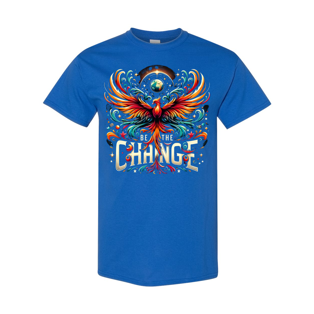 Be The Change Heavy Cotton T-Shirt