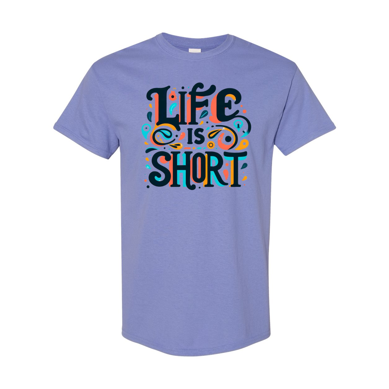 Life is Short Heavy Cotton T-Shirt