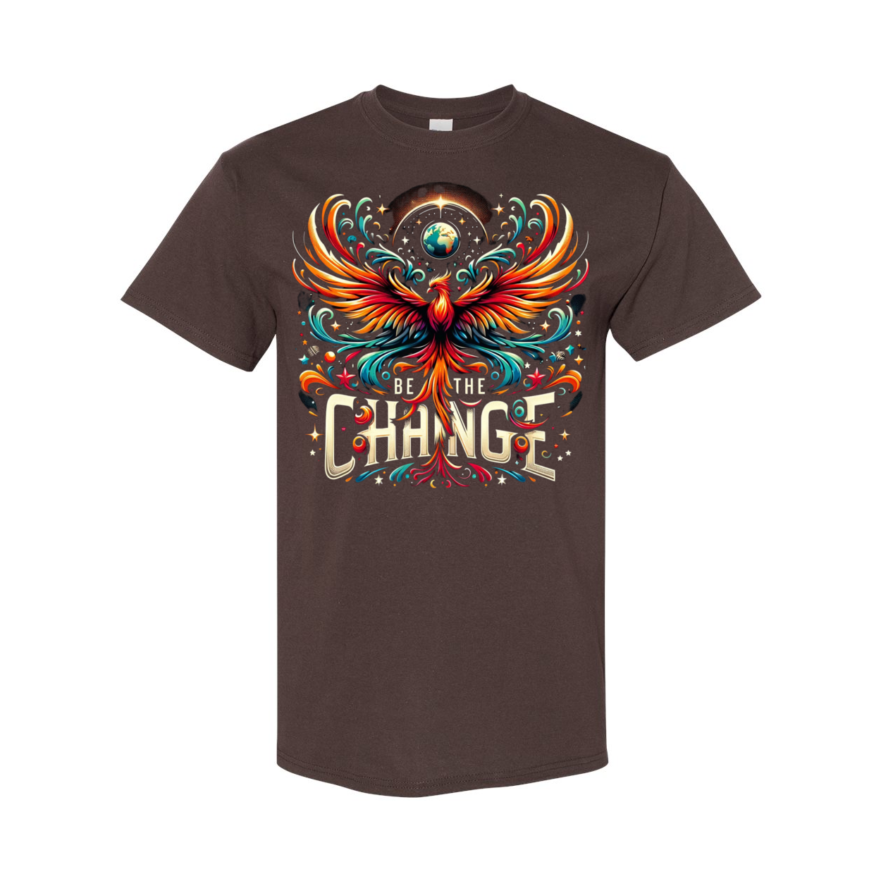 Be The Change Heavy Cotton T-Shirt