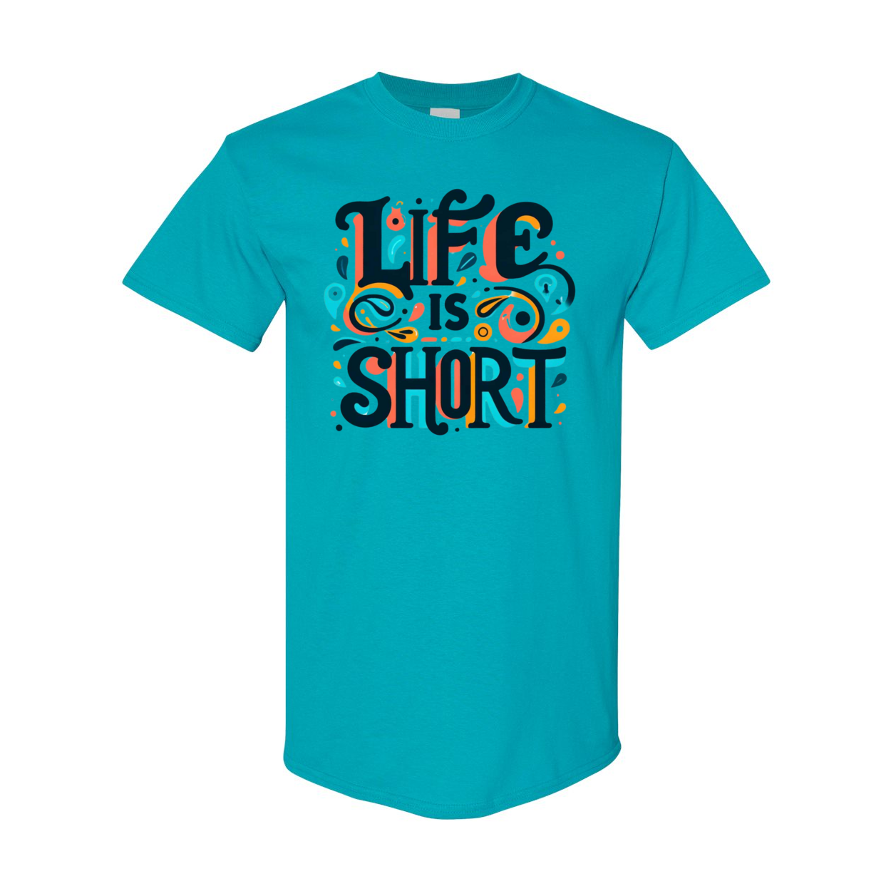 Life is Short Heavy Cotton T-Shirt