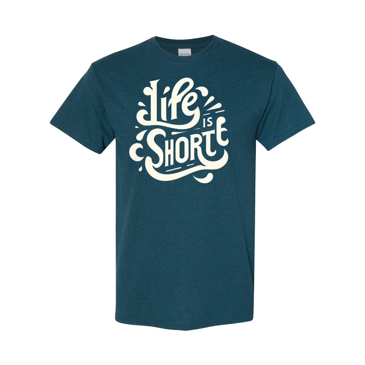 Life Is Short Heavy Cotton T-Shirt