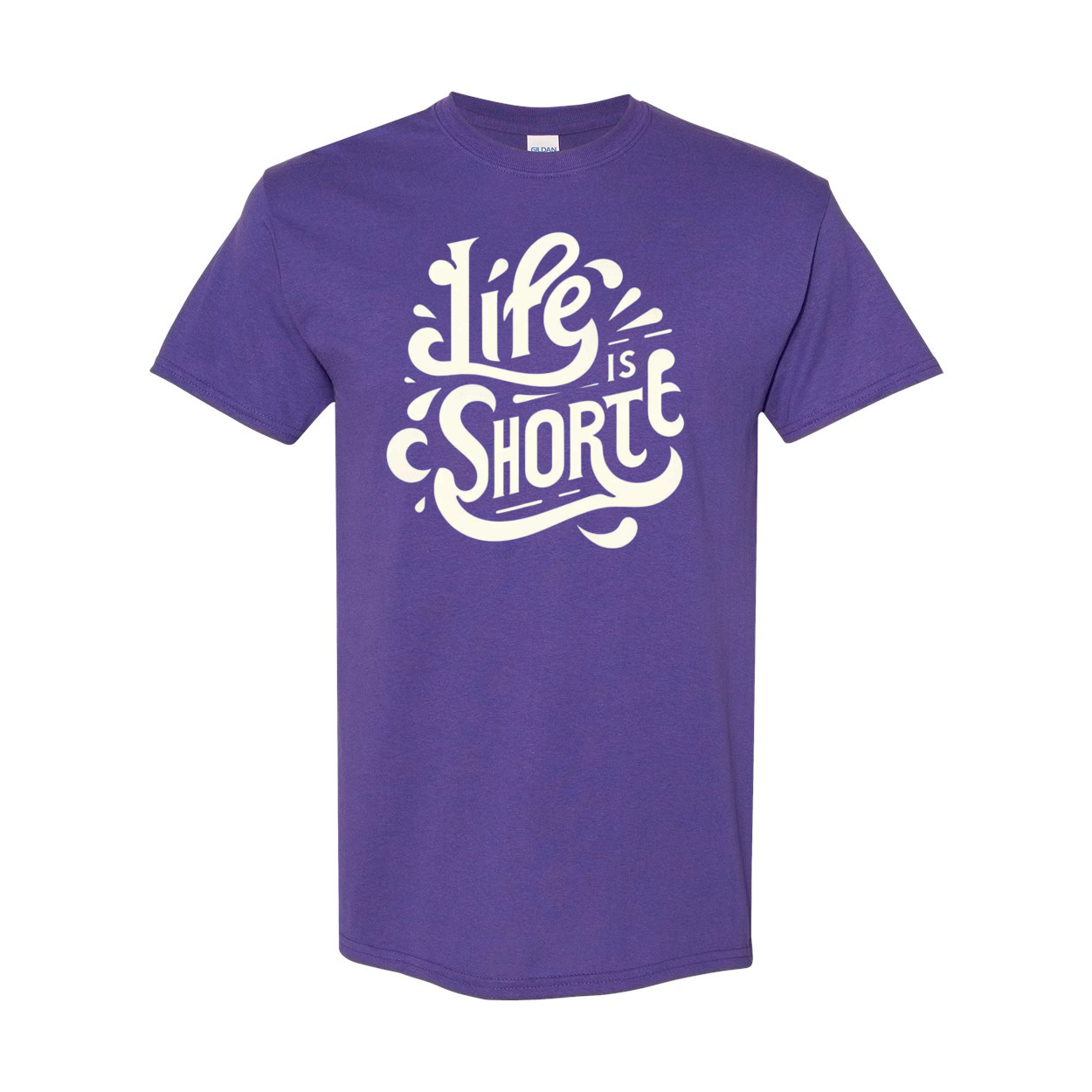 Life Is Short Heavy Cotton T-Shirt